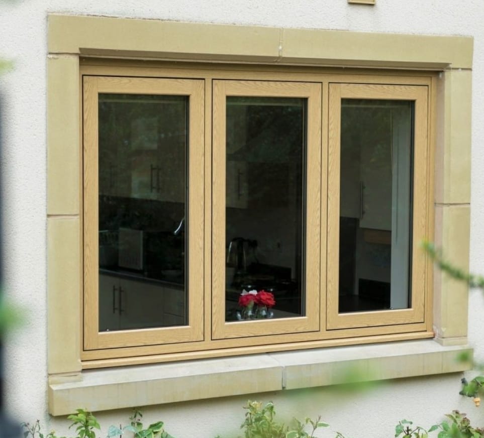 Flush Sash Window Irish oak